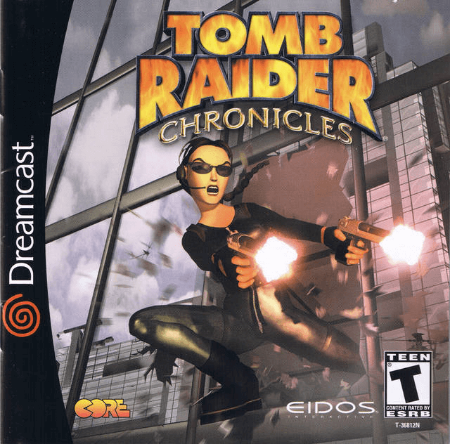 Tomb Raider: Die Chronik box art for Sega Dreamcast